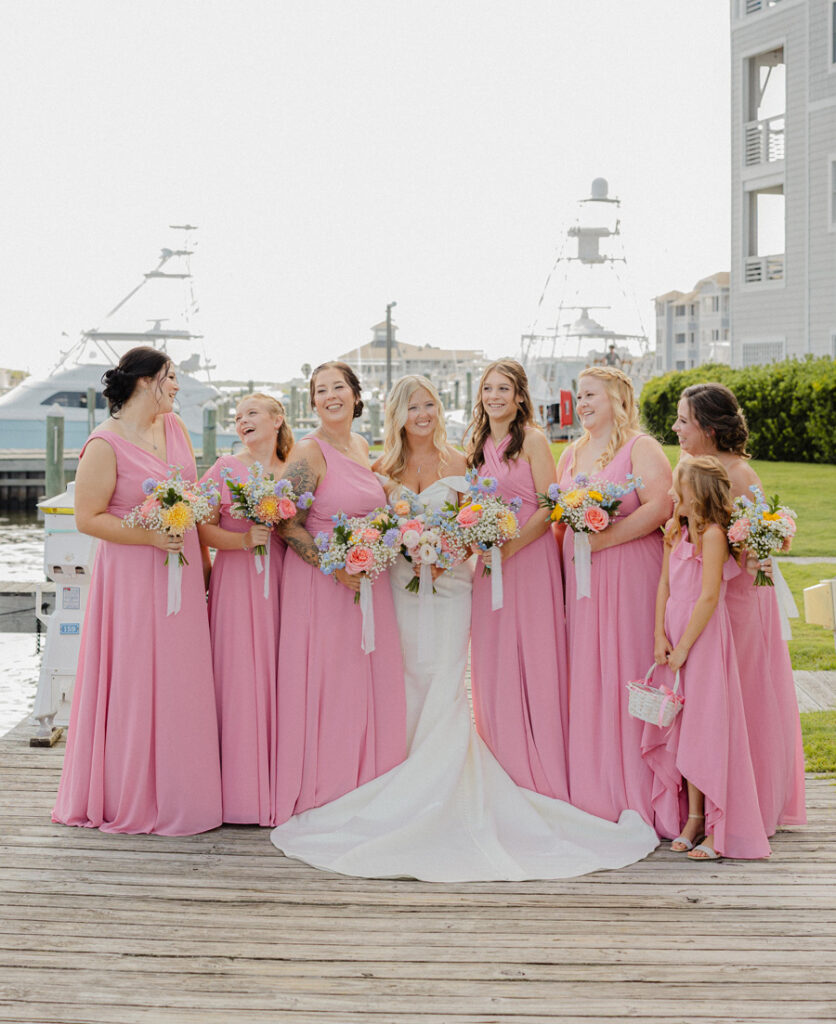 Weddings at The Pavilion at Pirate's Cove, Manteo, NC