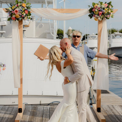 Weddings at The Pavilion at Pirate's Cove, Manteo, NC