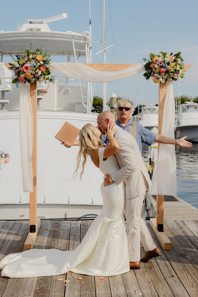 Weddings at The Pavilion at Pirate's Cove, Manteo, NC