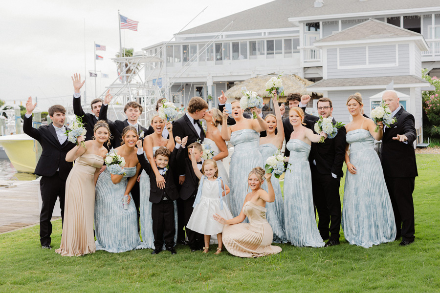 Weddings at The Pavilion at Pirate's Cove, Manteo, NC